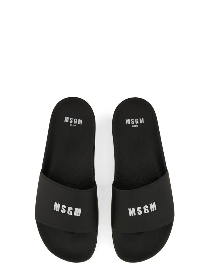 MSGM Sandals - Black | Wanan Luxury