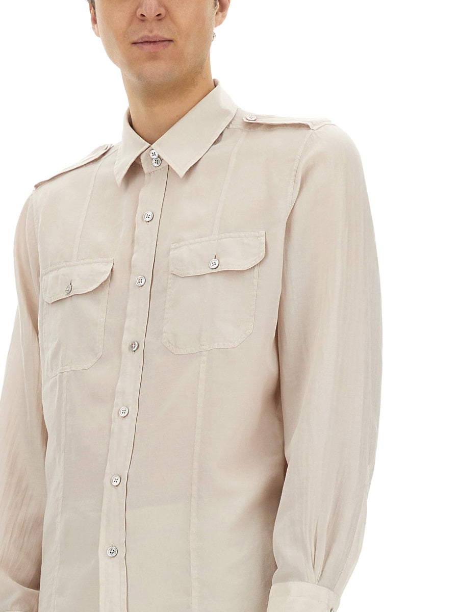 Tom Ford Shirts - Beige | Wanan Luxury