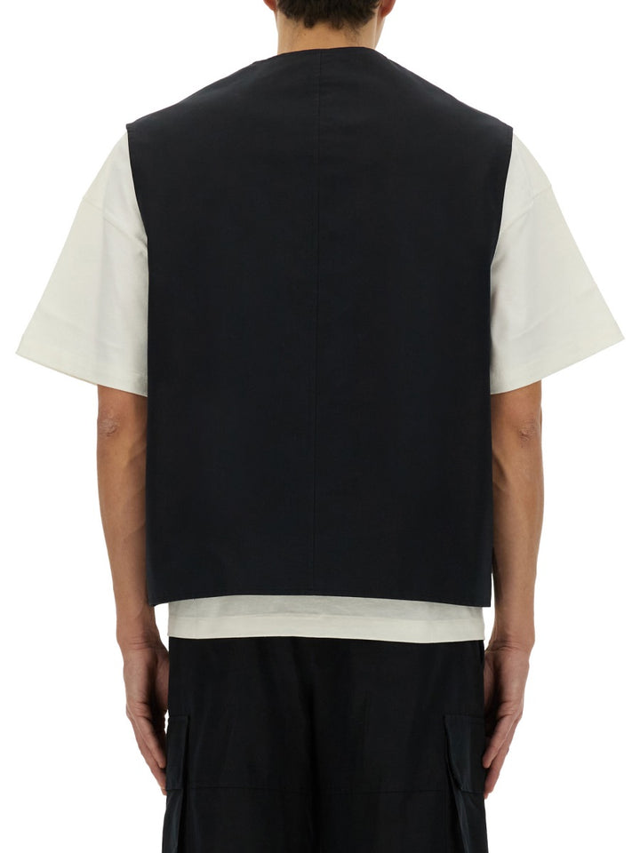 Jil Sander Gilet - Black | Wanan Luxury