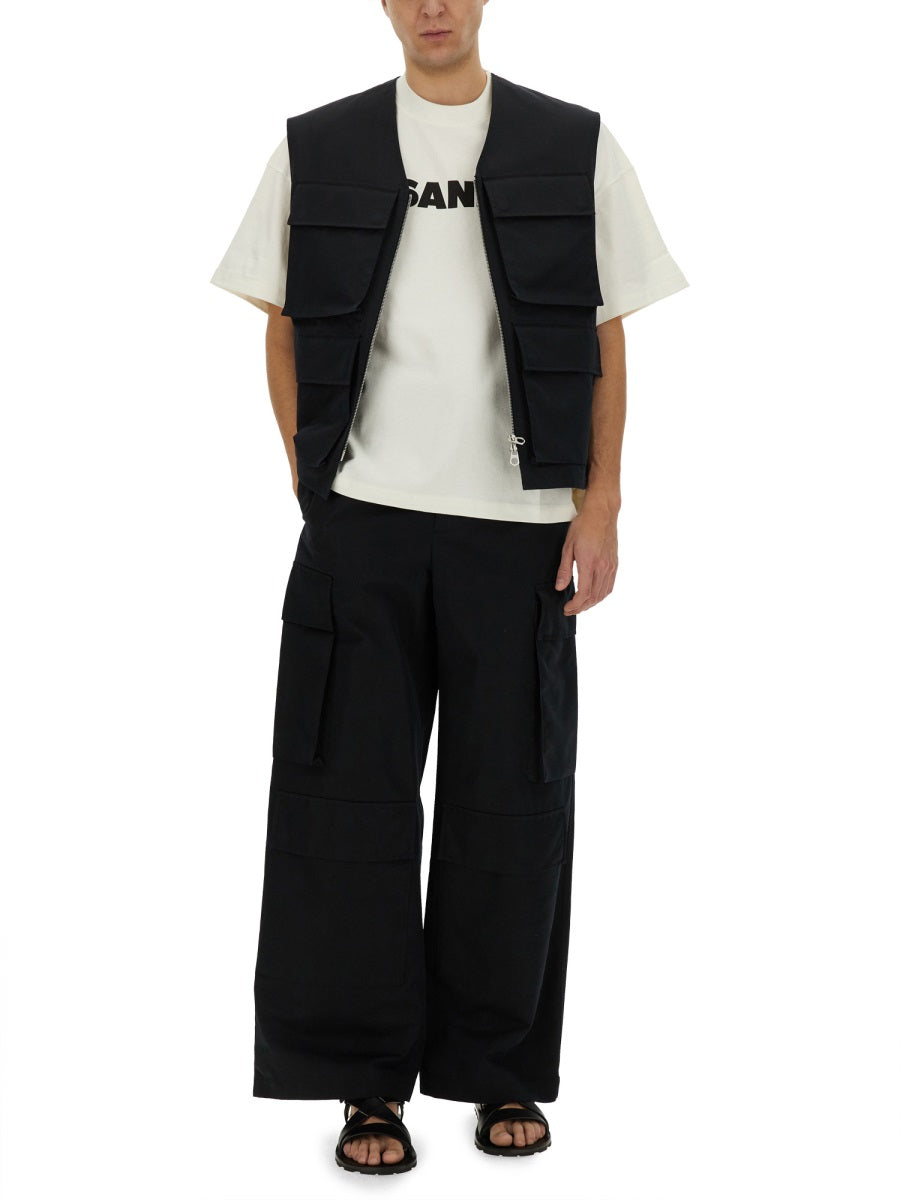 Jil Sander Gilet - Black | Wanan Luxury