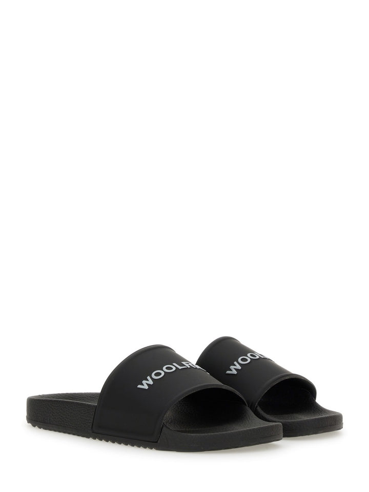 Woolrich Sandals - Black | Wanan Luxury