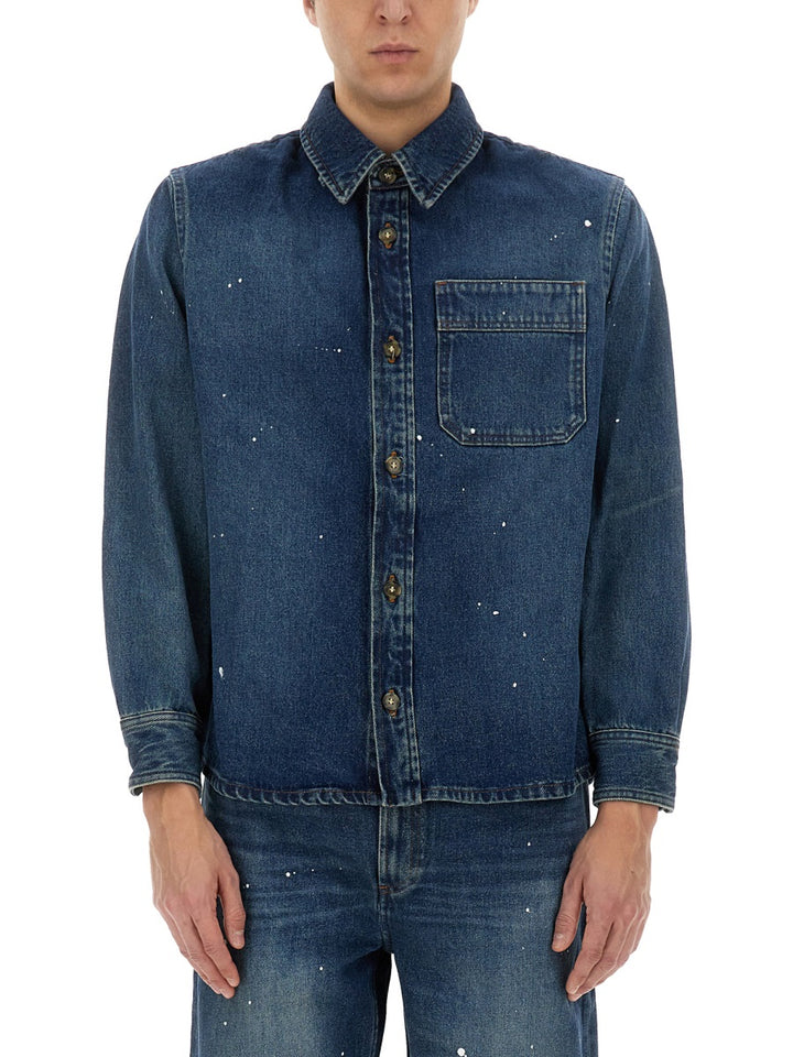 A.P.C. Shirts - Blue | Wanan Luxury