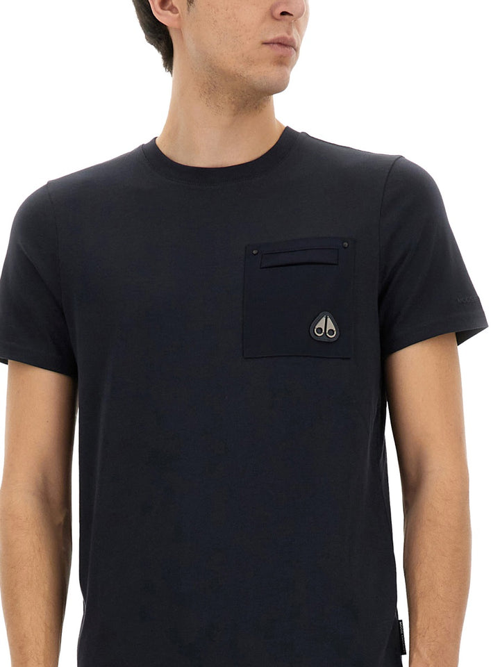 Moose Knuckles T shirts - Blue | Wanan Luxury