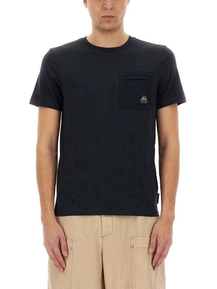 Moose Knuckles T shirts - Blue | Wanan Luxury