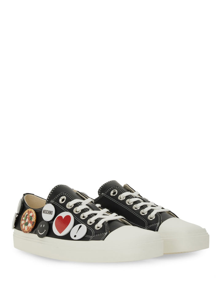 Moschino Sneakers - Black | Wanan Luxury