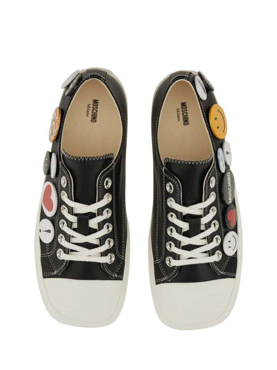 Moschino Sneakers - Black | Wanan Luxury