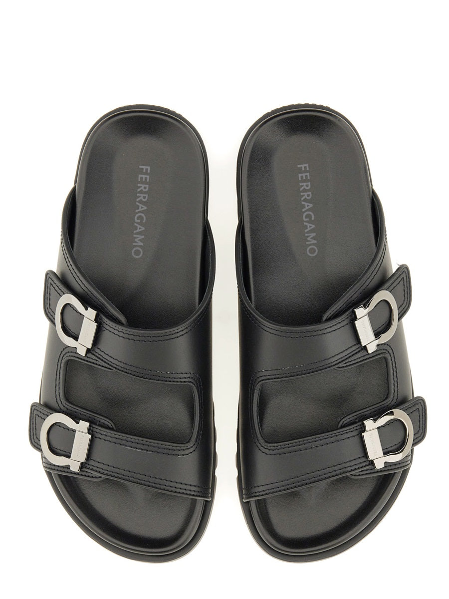 Ferragamo Sandals - Black | Wanan Luxury