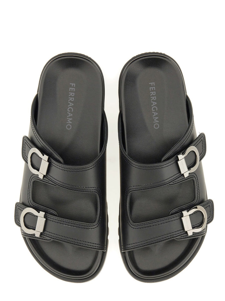 Ferragamo Sandals - Black | Wanan Luxury