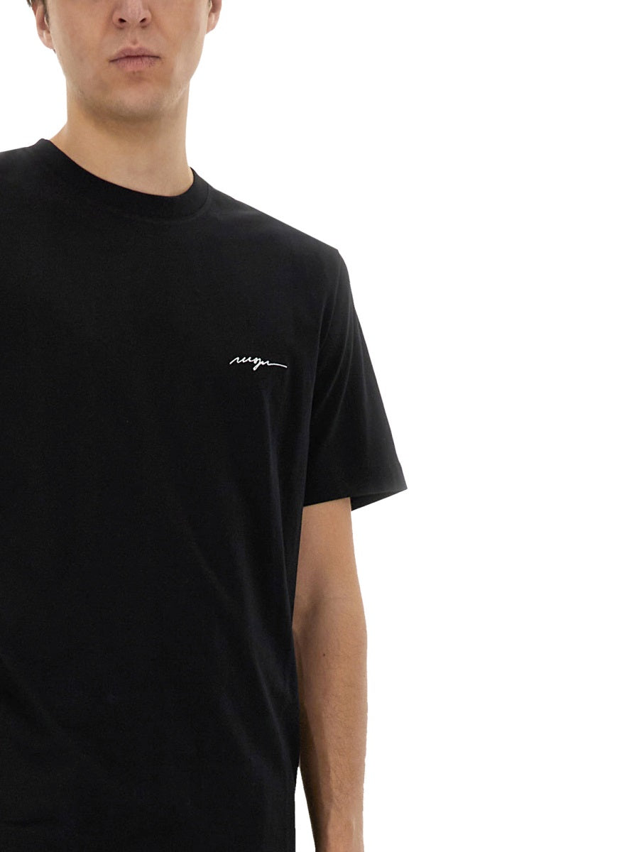 MSGM T shirts - Black | Wanan Luxury