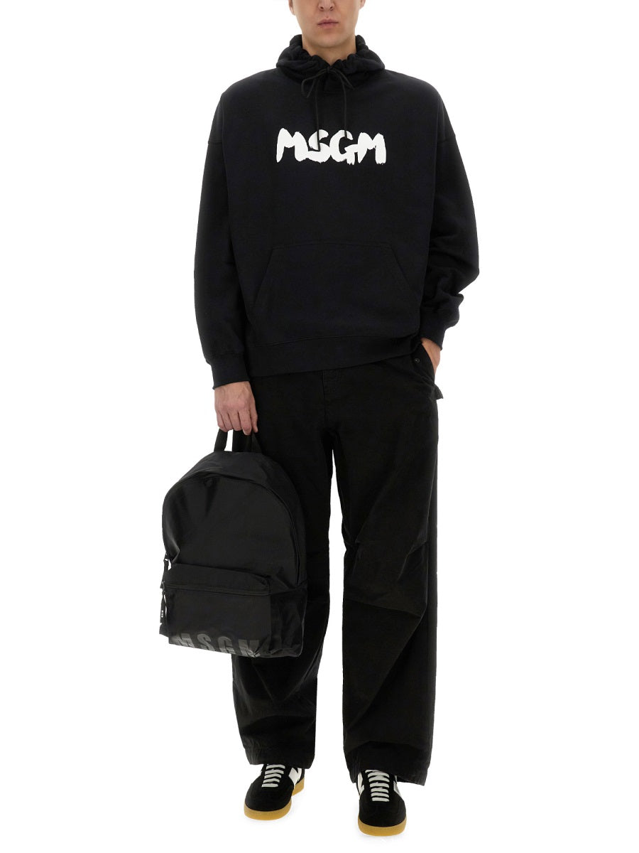 MSGM Sweatshirts - Black | Wanan Luxury