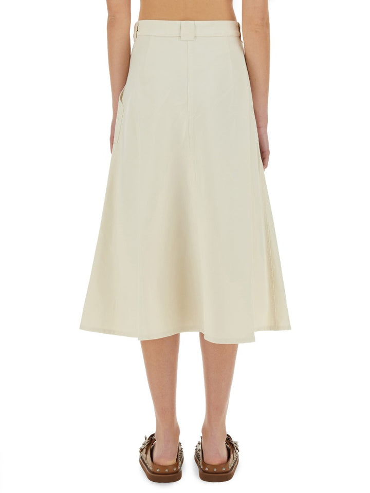 A.P.C. Skirts - White | Wanan Luxury