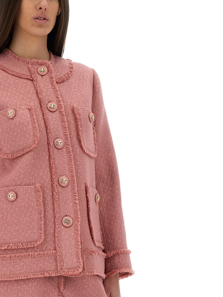 Dolce & Gabbana Jackets - Pink | Wanan Luxury