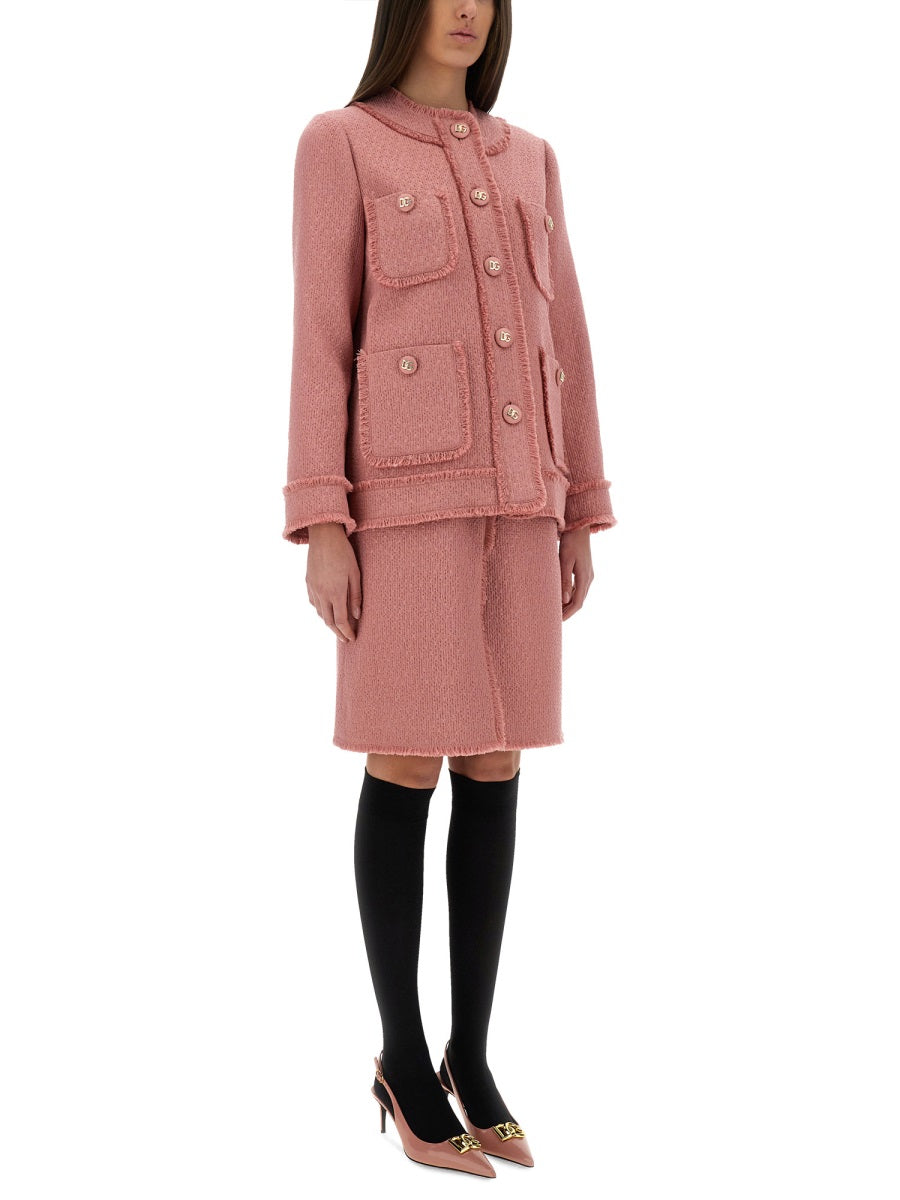 Dolce & Gabbana Jackets - Pink | Wanan Luxury