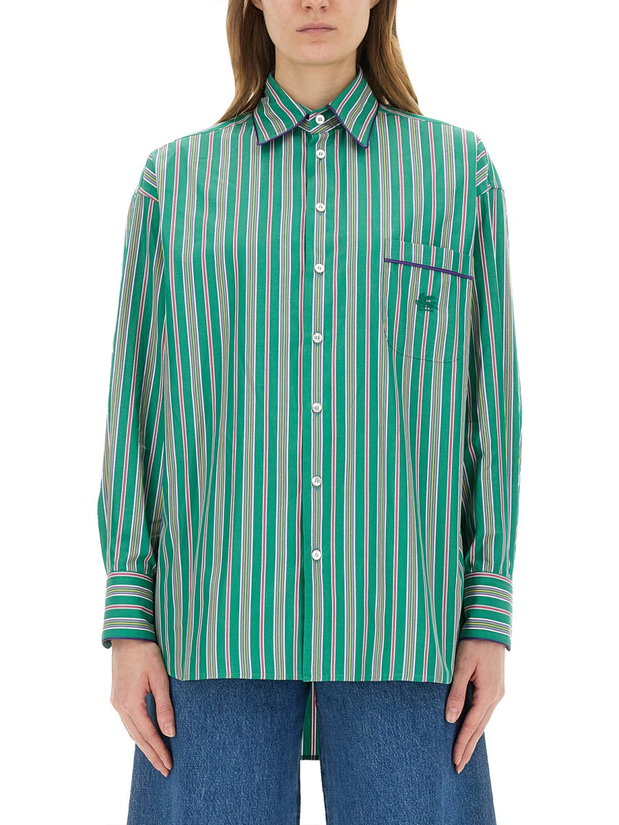 Etro Shirts - Green | Wanan Luxury