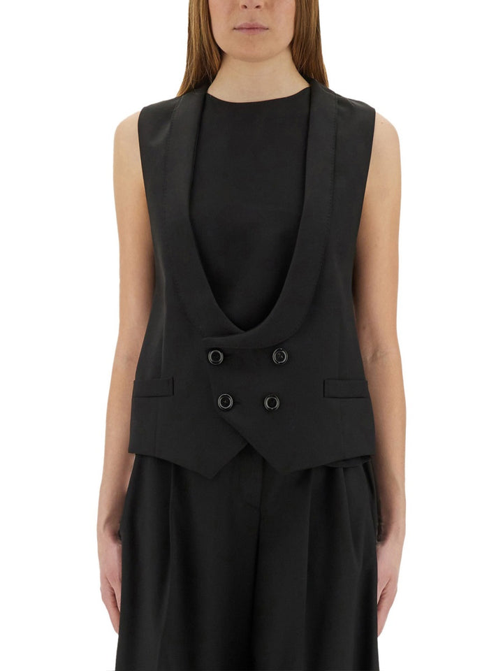 Moschino Gilet - Black | Wanan Luxury