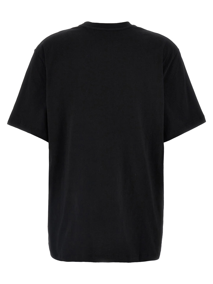 Rotate Birger Christensen Thin Jersey T-shirt - Black | 9be10af590c231663c09aa95e375a8e9a7b477df