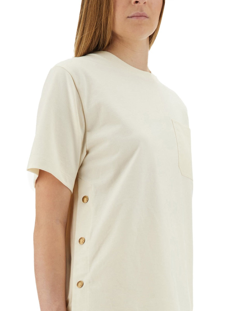 Moncler T shirts - Ivory | 08d1aaab20b04b7a38067d7a9c42d6f2db52b2d4