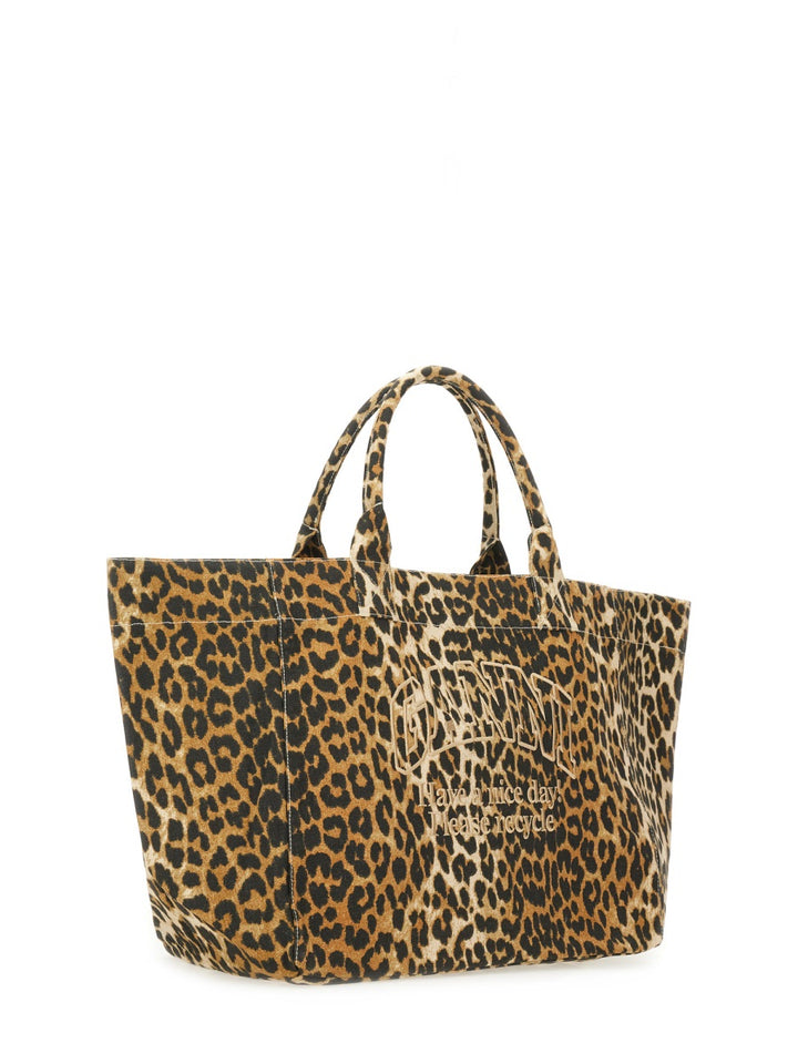 Ganni Hand Bags - Animal Print | Wanan Luxury