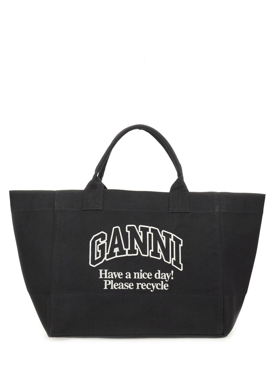 Ganni Hand Bags - Grey | Wanan Luxury