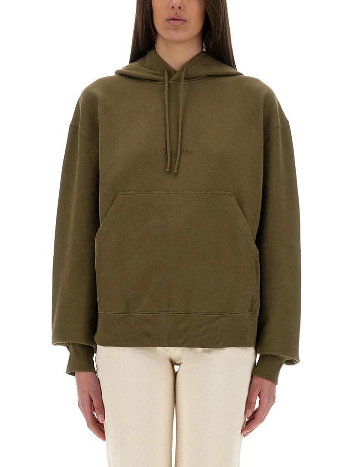 Saint Laurent Sweatshirts - Green | c3a4927d77ccae10154fae015abc62aa4014fb66