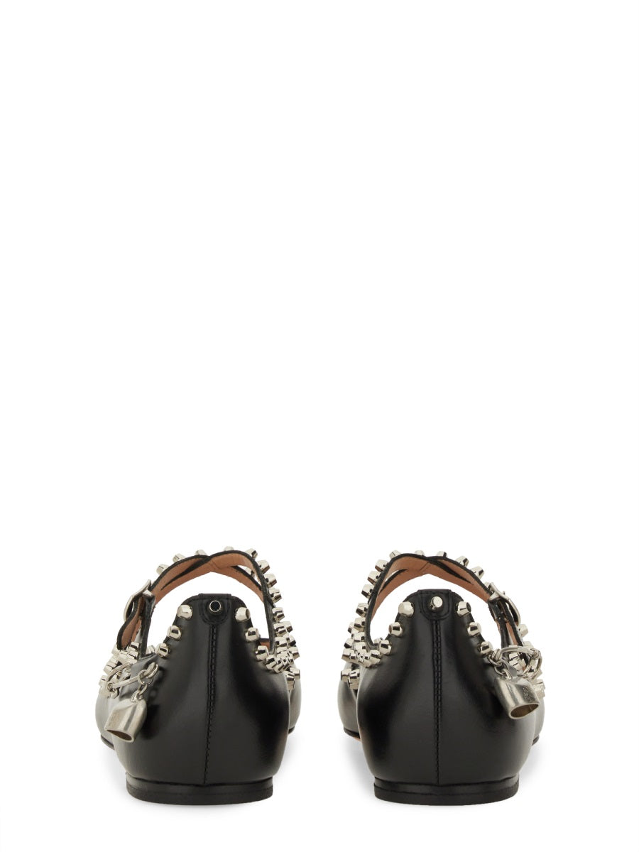 Bally Flat Shoes - Black | Wanan Luxury