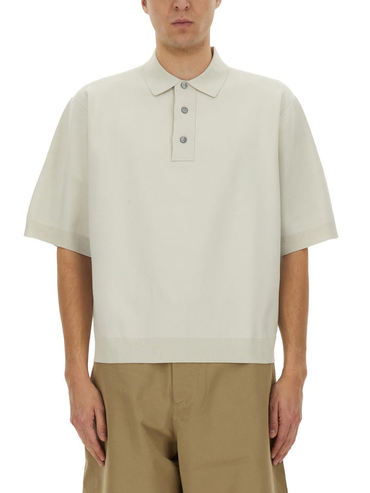 Studio Nicholson Polo - White | Wanan Luxury
