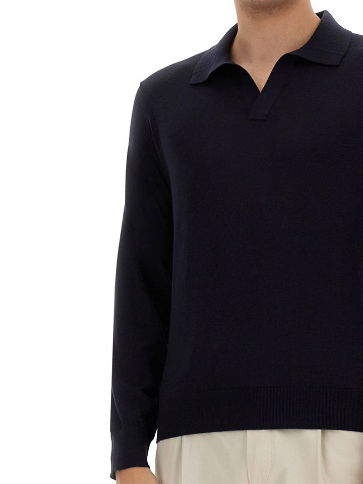 Zegna Polo - Blue | Wanan Luxury
