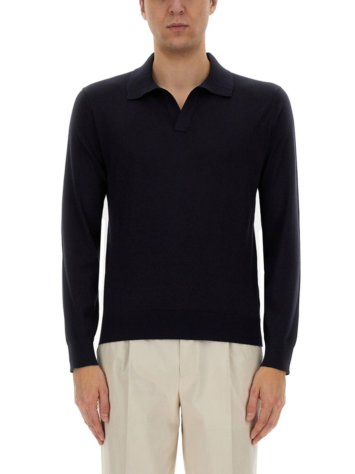 Zegna Polo - Blue | Wanan Luxury