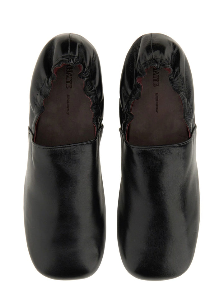 Khaite Loafers - Black | Wanan Luxury