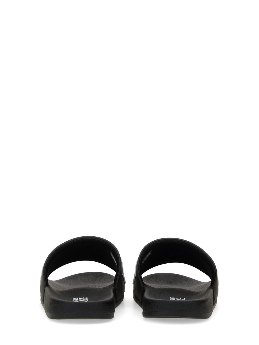 Versace Jeans Couture Sandals - Black | Wanan Luxury