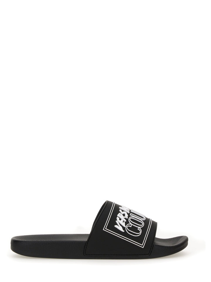 Versace Jeans Couture Sandals - Black | Wanan Luxury