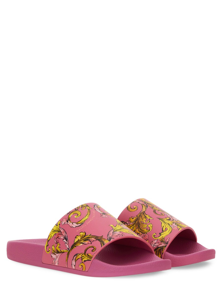 Versace Jeans Couture Sandals - Pink | Wanan Luxury