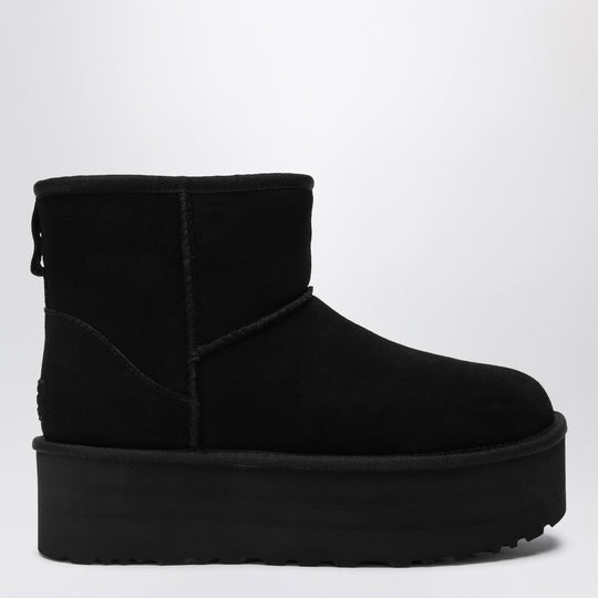 Classic Mini Platform Boots Black