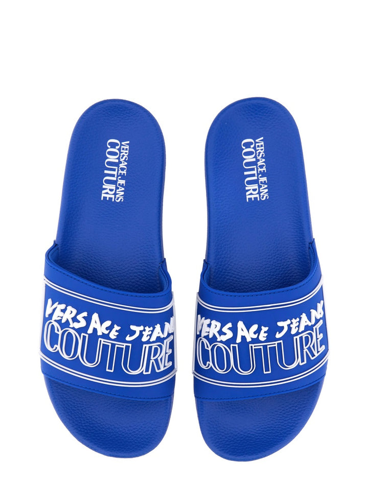 Versace Jeans Couture Sandals - Blue | Wanan Luxury