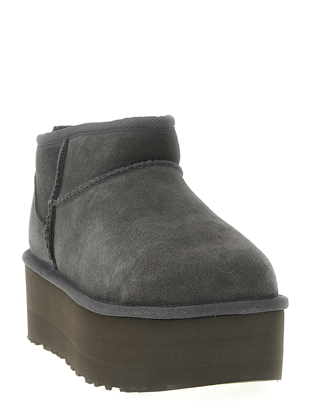 Ugg Classic Ultra Mini Platform Boots and Ankle Boots - Gray | 152da88929c72d80607319fbb1bdd78a301d0536
