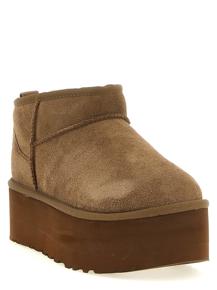 Ugg Classic Ultra Mini Platform Boots and Ankle Boots - Brown | 0421acfd9cf4badadc0a014df225f41abdffd4fc