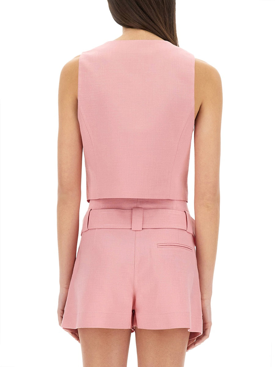 MSGM Gilet - Pink | Wanan Luxury