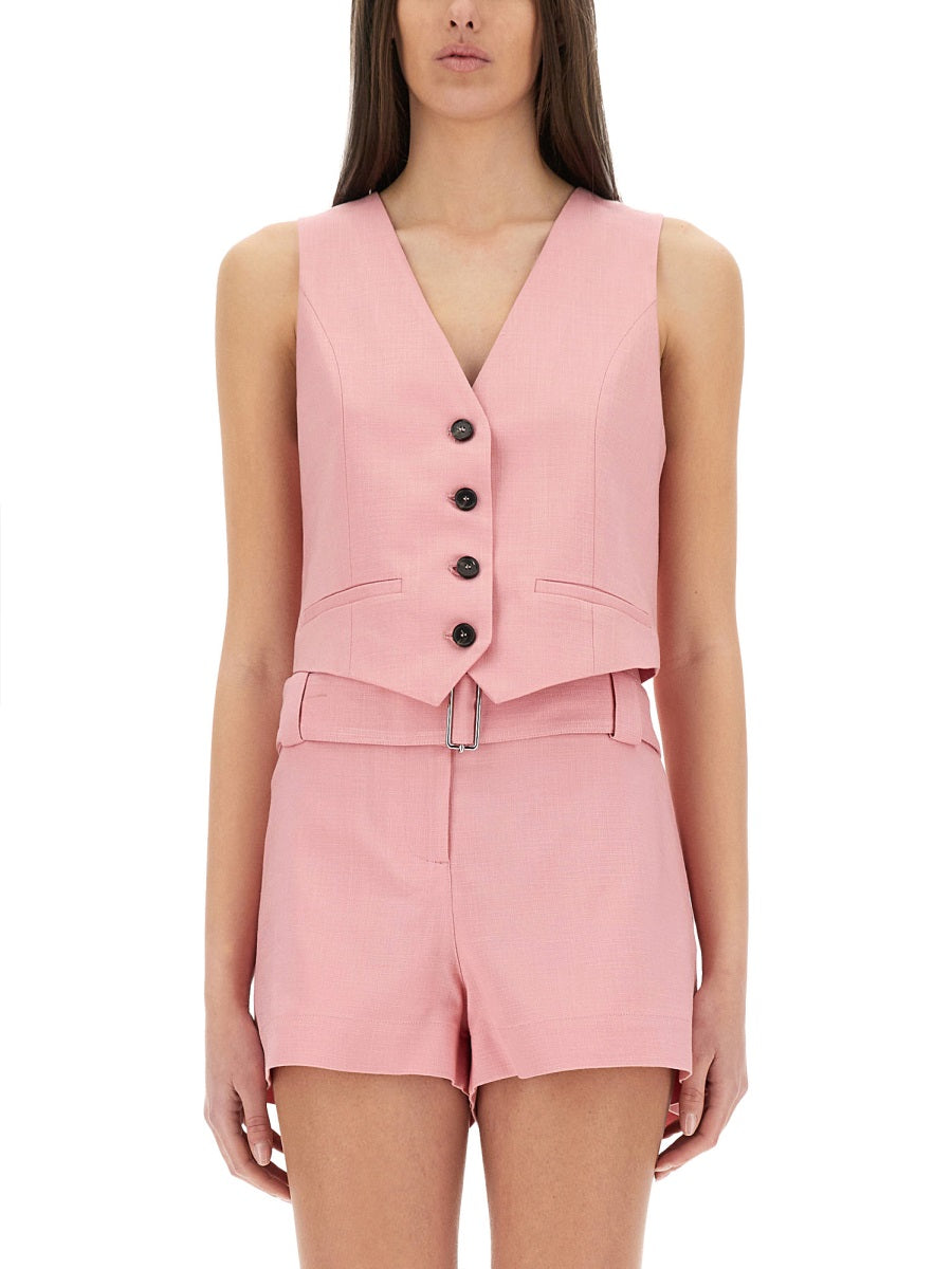 MSGM Gilet - Pink | Wanan Luxury