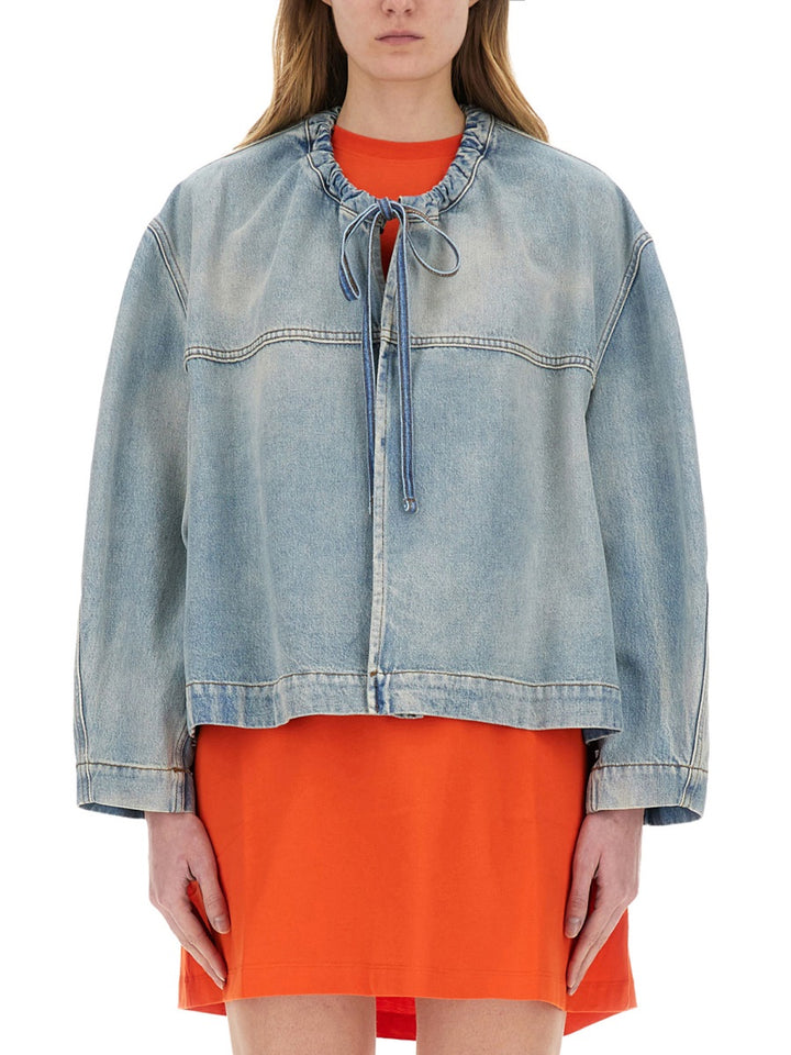 MSGM Jackets - Blue | Wanan Luxury