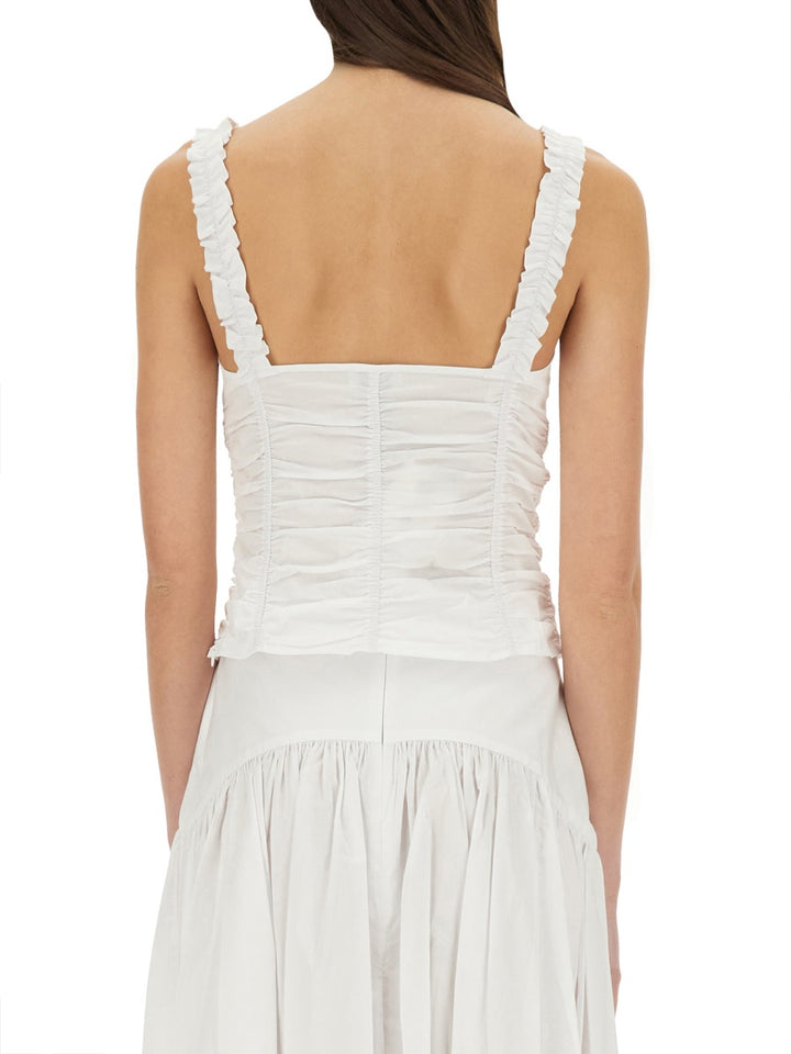 Staud Tops - White | Wanan Luxury