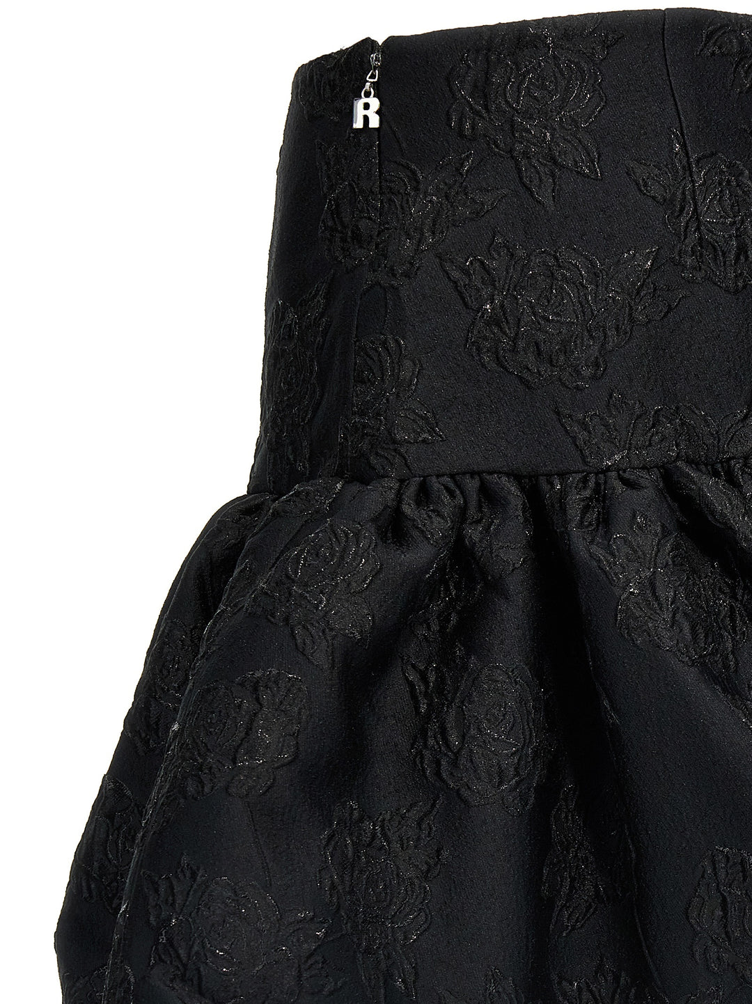 Jacquard Mini Skirts Black