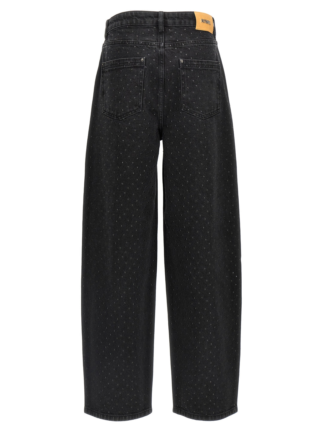 Rotate Birger Christensen Studded Jeans - Black | 6dc68d8235b235fca80e3f36adaeef8d0736cf1a