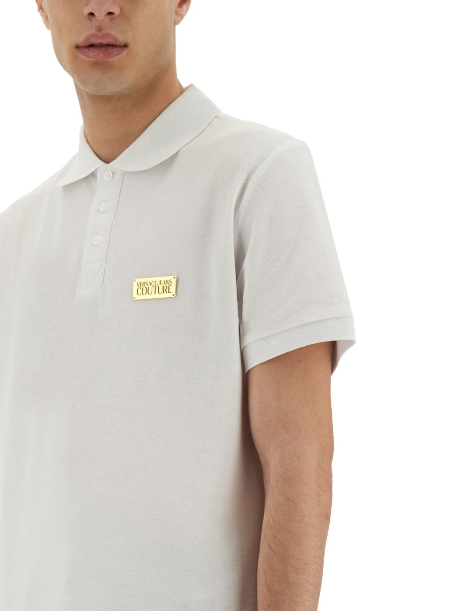 Versace Jeans Couture Polo - White | Wanan Luxury