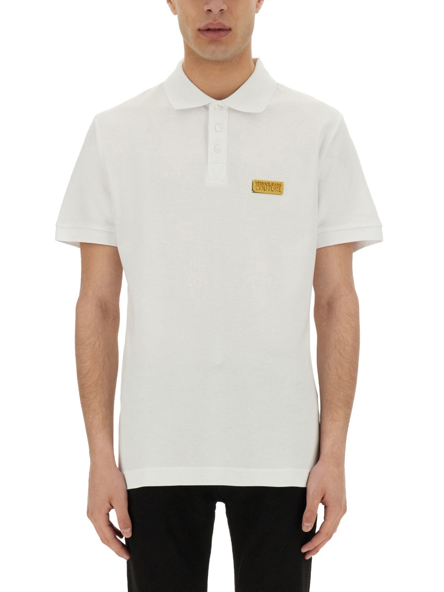 Versace Jeans Couture Polo - White | Wanan Luxury