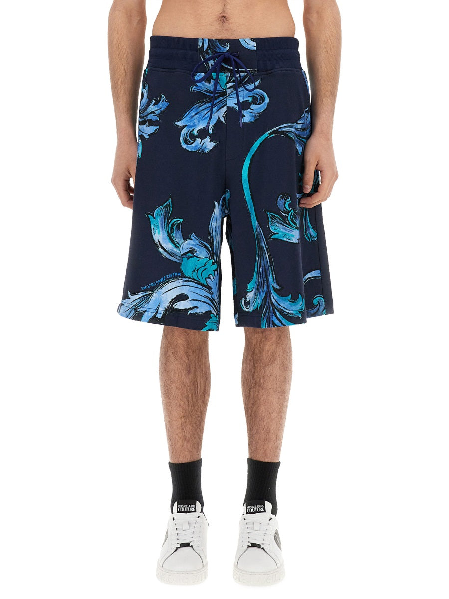 Versace Jeans Couture Shorts - Blue | Wanan Luxury
