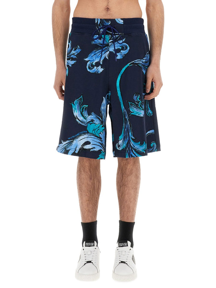 Versace Jeans Couture Shorts - Blue | Wanan Luxury