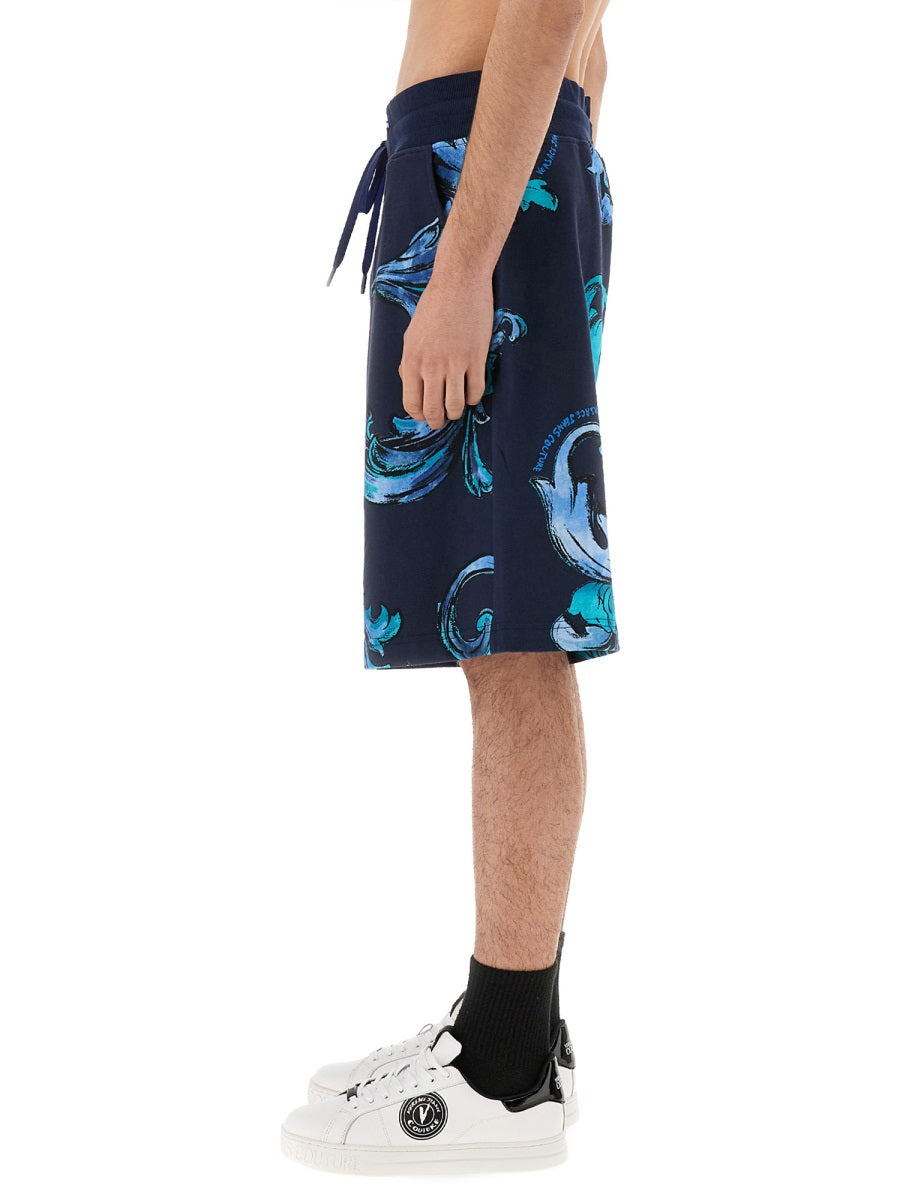 Versace Jeans Couture Shorts - Blue | Wanan Luxury
