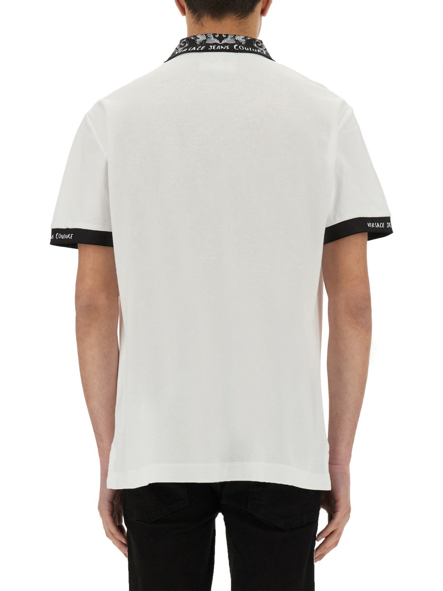 Versace Jeans Couture Polo - White | Wanan Luxury