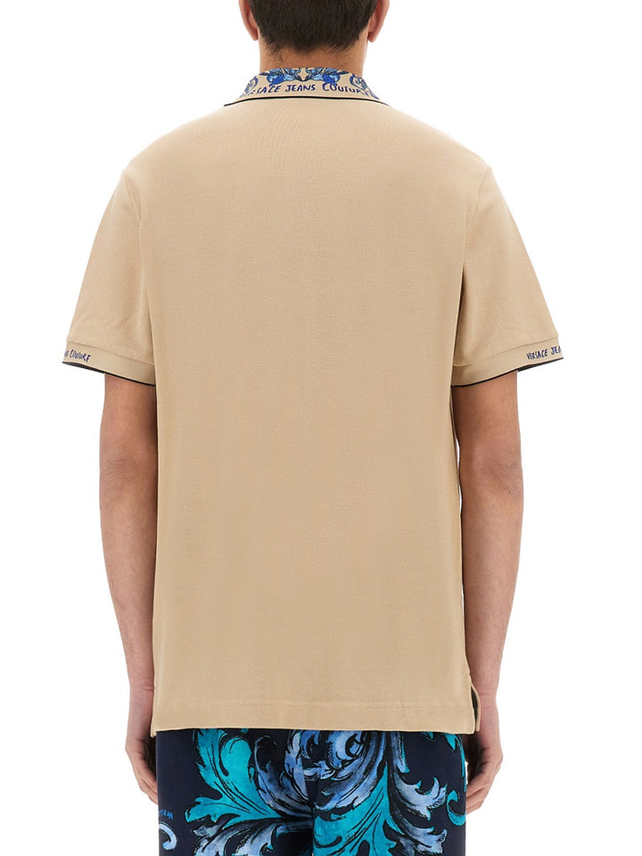 Versace Jeans Couture Polo - Beige | Wanan Luxury