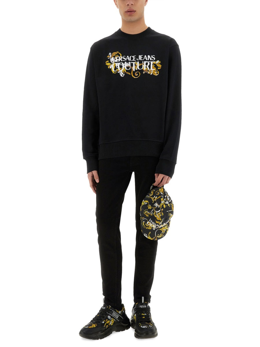 Versace Jeans Couture Sweatshirts - Black | Wanan Luxury